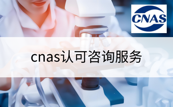 cnas认可咨询服务
