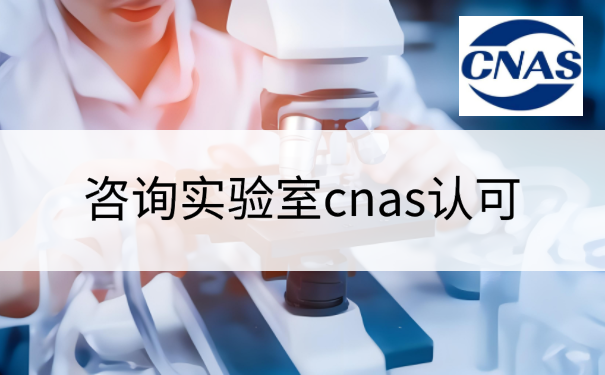 咨询实验室cnas认可
