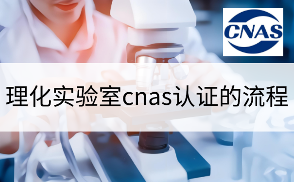 理化实验室cnas认证的流程